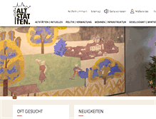 Tablet Screenshot of altstaetten.ch